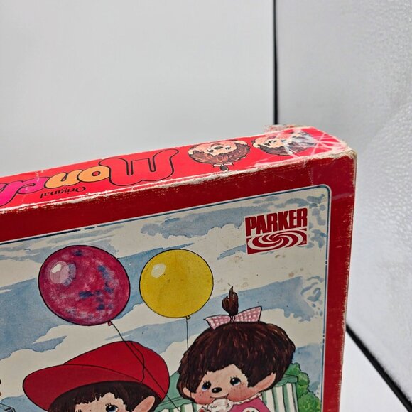 Monchhichi Board Game 1974 At The Fair Parker Brothers Vintage Complete Read - Picture 14 of 16